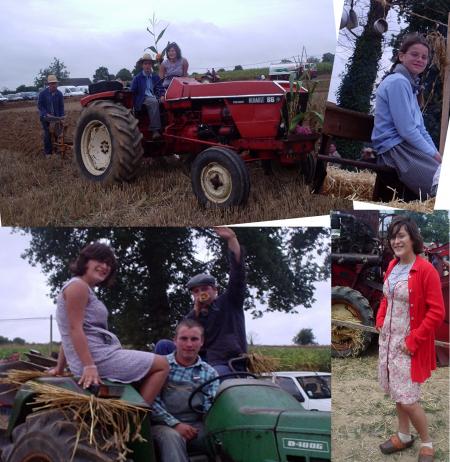 Sarah à la ferme
